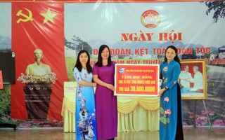 Chủ tịch Hội LHPN Việt Nam tham dự Ngày hội Đại đoàn kết toàn dân tộc ở Thái Nguyên