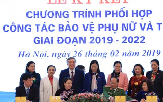 Hội LHPN Việt Nam phối hợp với Toà án, Viện kiểm sát, Bộ Công an tăng cường bảo vệ phụ nữ, trẻ em