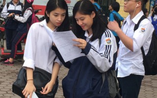 Học sinh Hà Nội kêu đề Toán thi thử hóc búa