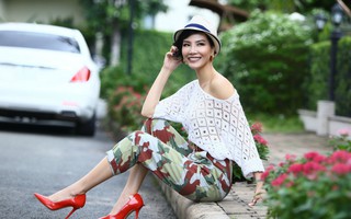 Cựu siêu mẫu Vũ Cẩm Nhung gợi ý 4 'set' đồ Thu Đông