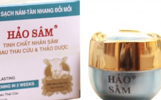 Thu hồi Kem sạch nám - tàn nhang Hảo Sâm