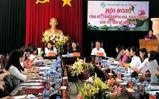 Chủ tịch Hội LHPNVN Nguyễn Thị Thu Hà dự hội nghị tổng kết công tác thi đua cụm Tây Nam bộ