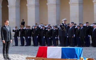 Nước Pháp tổ chức quốc tang cựu Tổng thống Jacques Chirac