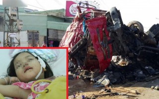 1 bé gái bị thương trong tai nạn thảm khốc ở Gia Lai