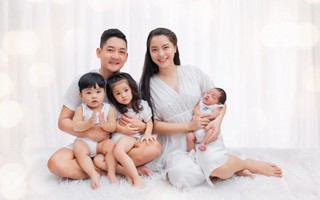 Ca sĩ Hải Băng kể lại quá trình ‘vượt cạn’ nguy hiểm 2 năm sinh 3 con