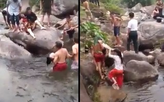 Thái Nguyên: 2 phụ nữ rơi xuống nước tử vong khi đang chụp ảnh bên suối