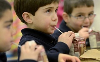 Đề án Sữa học đường: Vừa chạy vừa xếp hàng 