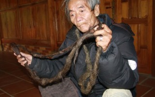 Dị nhân Sơn La 70 năm nuôi tóc