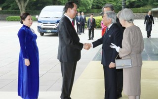 Chủ tịch nước Trần Đại Quang và Phu nhân thăm cấp Nhà nước Nhật Bản