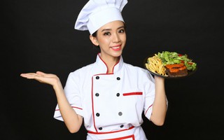 "Hoa hậu hài" Thu Trang hóa thân thành đầu bếp siêu dễ thương