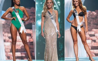 10 mỹ nhân đẹp nhất Miss USA 2017 trong trang phục áo tắm và dạ hội