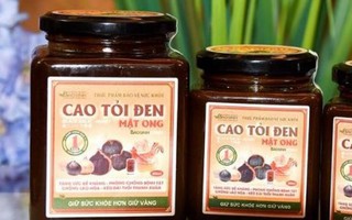 Bộ Y tế cảnh báo cẩn trọng với quảng cáo Cao tỏi đen mật ong