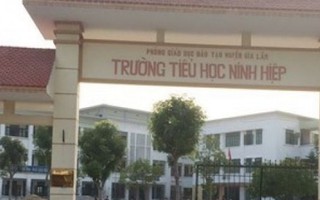 Học sinh Ninh Hiệp đã trở lại trường