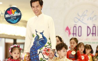 Dàn mẫu nhí sẽ trình diễn áo dài chủ đề Giáng sinh tại Ngày hội Mottainai 2019