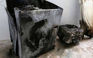 Máy giặt của Samsung lại phát nổ gây hỏa hoạn