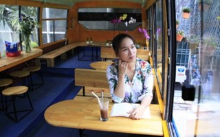 Cafe xe bus độc đáo ở Hà Nội