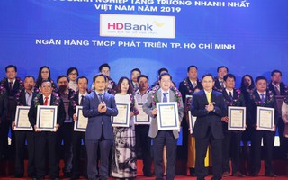 HDBank lọt Top 5 Ngân hàng có tốc độ tăng trưởng nhanh nhất năm 2019