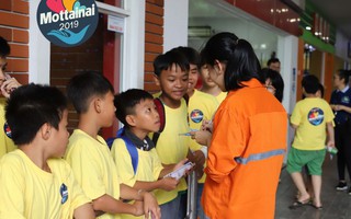 Gần 100 em nhỏ Cơ sở Bảo trợ xã hội Thảo Đàn vui chơi miễn phí ở KizCiti