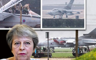 Thủ tướng Anh “hứng bão chỉ trích” về việc không kích Syria