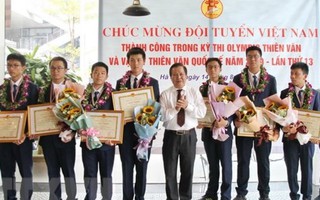 Học sinh Việt Nam giành 7 huy chương Olympic quốc tế Thiên văn học