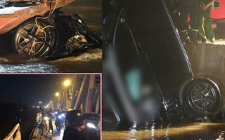 Vụ xe Mercedes lao xuống sông Hồng: 1 trong 2 thi thể là phụ nữ