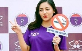 Văn Mai Hương kêu gọi không hút thuốc
