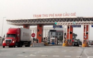 Bắt đầu thu phí trạm Nam Cầu Giẽ từ 24/11