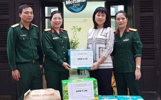  Cục gìn giữ hòa bình Việt Nam 'trao yêu thương' cùng Mottainai 2018