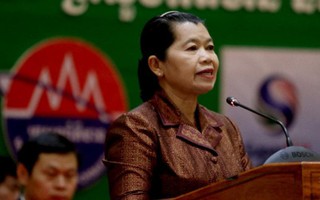 Hội Phụ nữ Campuchia vì Hòa bình và Phát triển chúc mừng Hội LHPNVN