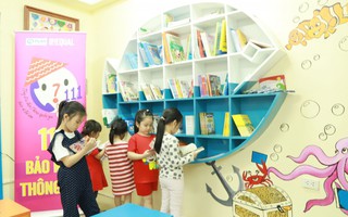 Khánh thành thư viện dành cho trẻ em tại Cung Thiếu nhi Hà Nội