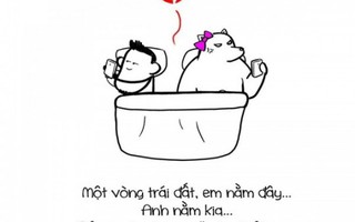 Lê Bích hô hào Valentines 'Nhìn vào mắt nhau'