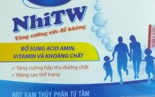 Sản xuất, buôn bán đạm dinh dưỡng NhiTW không có giấy xác nhận an toàn