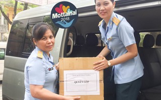 Hội phụ nữ Văn phòng Bộ Tư lệnh Phòng không - Không quân trao yêu thương cùng Mottainai 2018