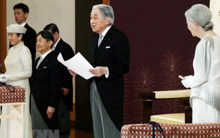 Nhật hoàng Akihito chính thức thoái vị nhường ngôi cho Hoàng Thái tử