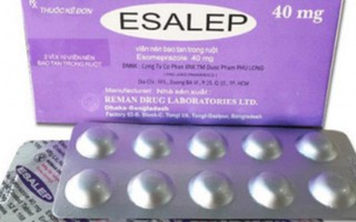 Dừng lưu hành thuốc Esalep điều trị loét dạ dày, tá tràng