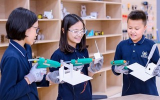 Khám phá không gian sáng tạo hiện đại của học sinh Vinschool