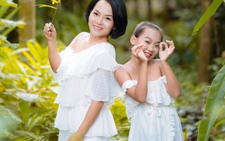 Thái Thuỳ Linh cho con gái hát bài hit ‘Anh nhà ở đâu thế’