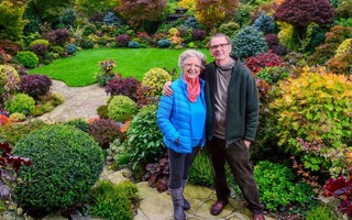 Ngắm khu vườn tuyệt tác của cặp vợ chồng già người Anh