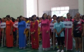 300 vận động viên nữ tham gia Hội khỏe Phụ nữ Thủ đô 2017
