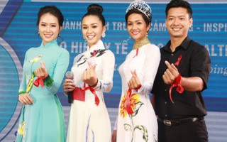 Á khôi Miss Photo 2017 Thạch Thảo đồng hành vì người nhiễm HIV