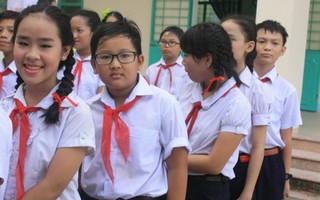 Trường THCS Hoàng Sa đón hàng trăm học sinh khóa đầu tiên