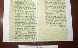 50 năm Chiến thắng Đồng Lộc: Nghẹn ngào trước bức thư gửi mẹ của Tiểu đội trưởng Võ Thị Tần