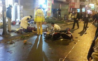 Tạm giữ lái xe “quét” 6 nạn nhân bay lên vỉa hè ở Hà Nội