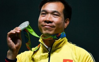 Hoàng Xuân Vinh giành tiếp huy chương bạc tại Olympic 2016