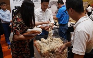 Len cừu Merino thông thoáng, đàn hồi tốt và mềm mại