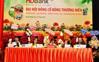 HDBank chia cổ tức và cổ phiếu thưởng 30%, đặt mục tiêu lợi nhuận trước thuế 5.077 tỷ đồng