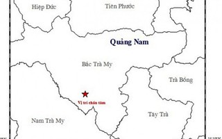 Liên tiếp xảy ra hai trận động đất tại các tỉnh Quảng Nam và Sơn La