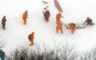 7 học sinh ở Nhật Bản thiệt mạng vì tuyết lở