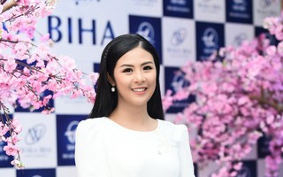 Hoa hậu Ngọc Hân rạng rỡ tại sự kiện trải nghiệm Waka Biha