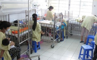 Sau nghỉ lễ, nhiều trẻ nhập viện